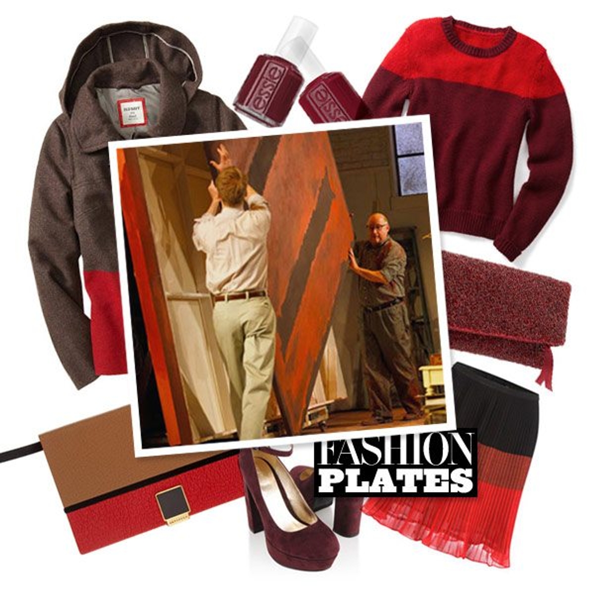 FASHION Plates: Mark Rothko's Red