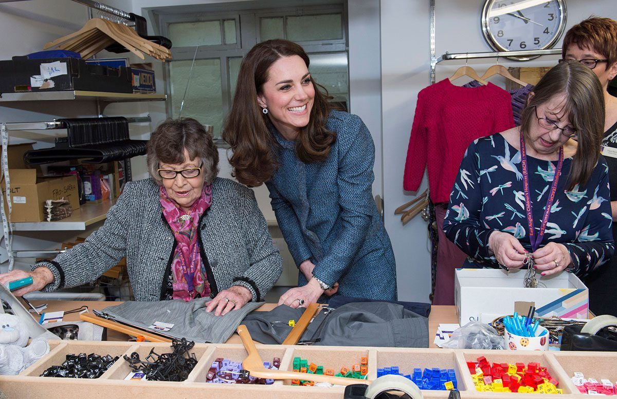 kate middleton each charity shop opening