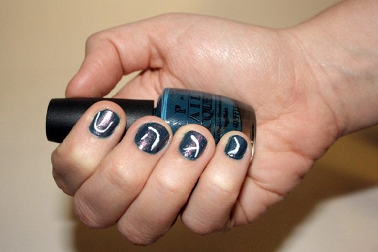 Nail Corner: A handful of holiday manicures including candy stripes, Hanukkah toys, and Christmas trees!