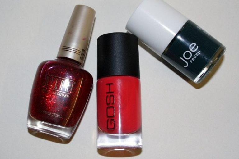 Nail Corner: A handful of holiday manicures including candy stripes, Hanukkah toys, and Christmas trees!