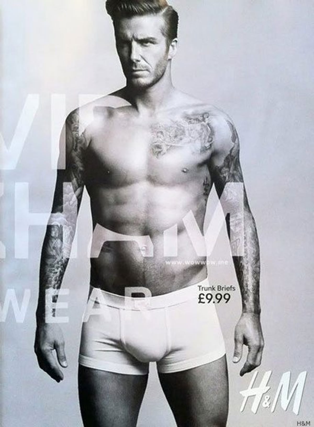 They said/We said: David Beckham’s assets are expertly displayed in the ad for his H&M underwear collection