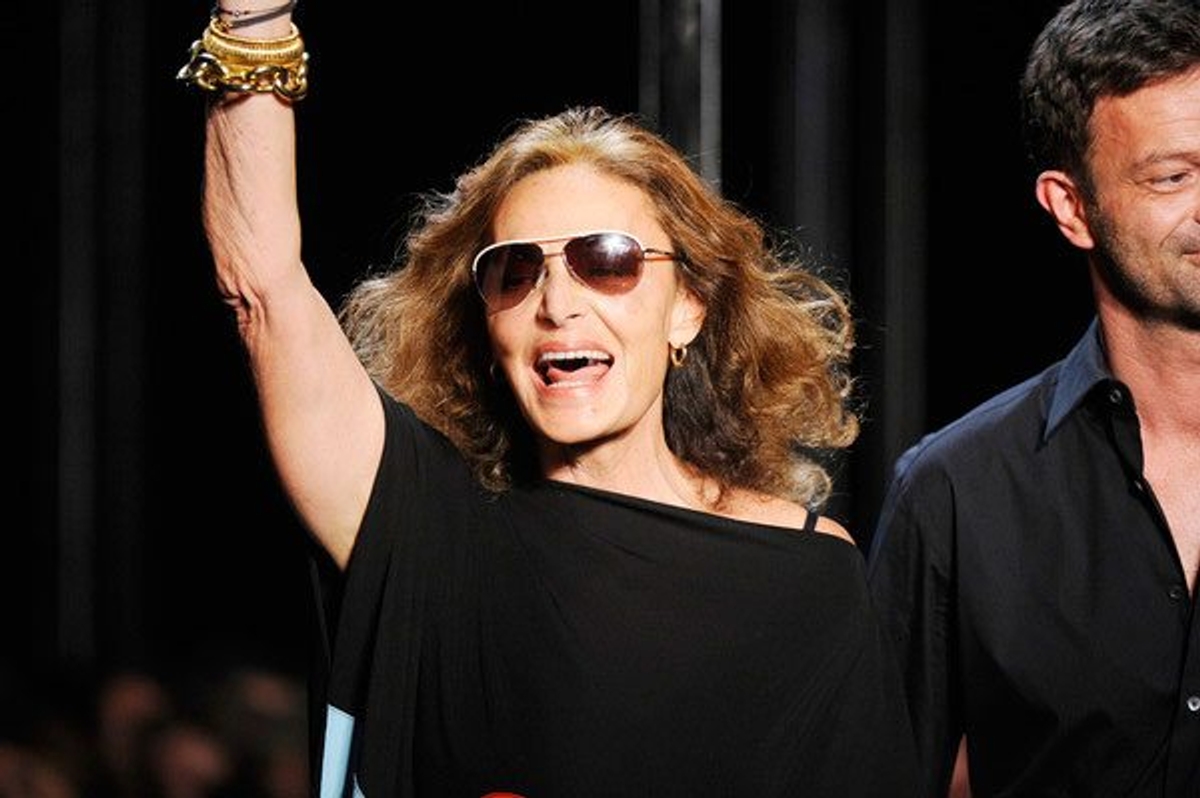 They said/We said: Diane von Furstenberg furthers her attempts to enforce legal and healthy models walk in the Fall 2012 shows