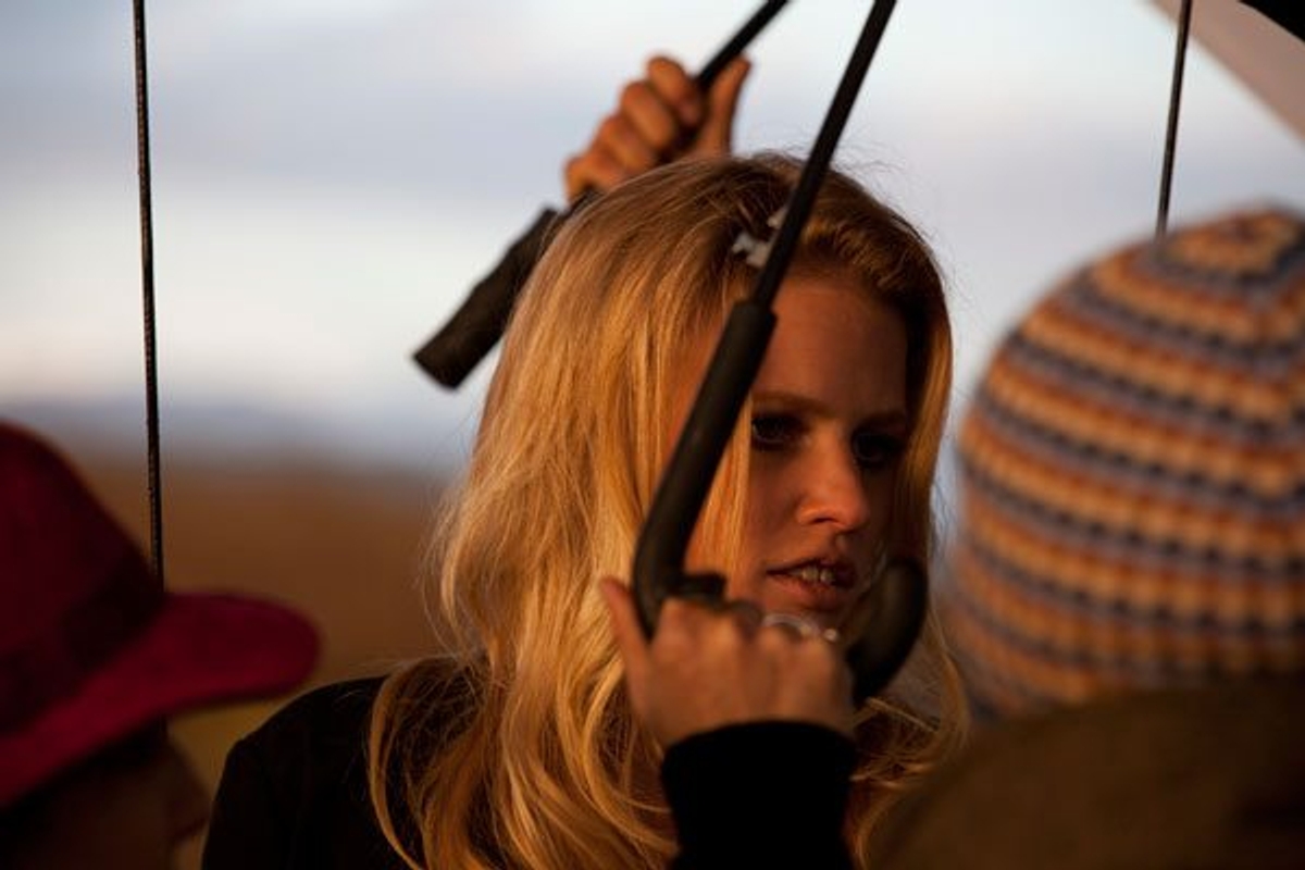 Watch Lara Stone star in Mercedes-Benz's new Oz-inspired film. Plus, we've got the exclusive behind-the-scenes photos!