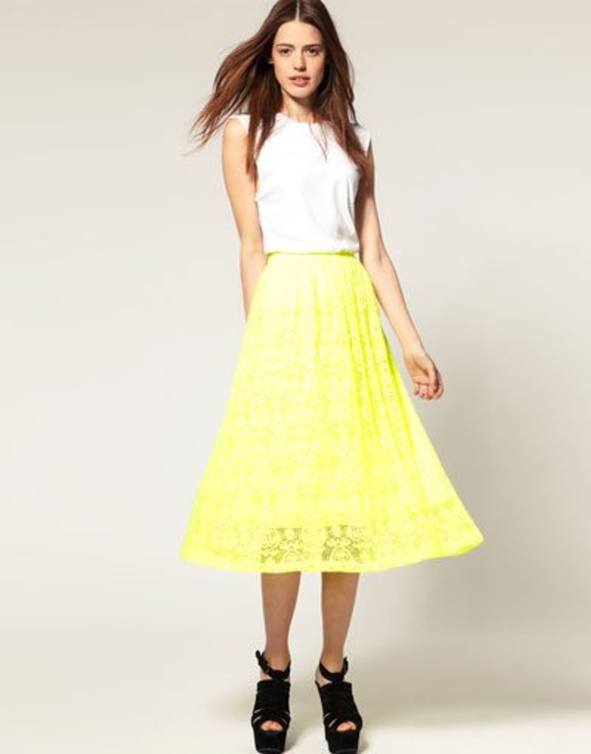 Daily steal: Neon skirt, $38