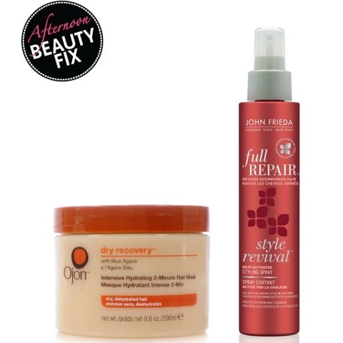 Afternoon beauty fix: Is your hair fried? You don't have to put down the flat iron just yet!