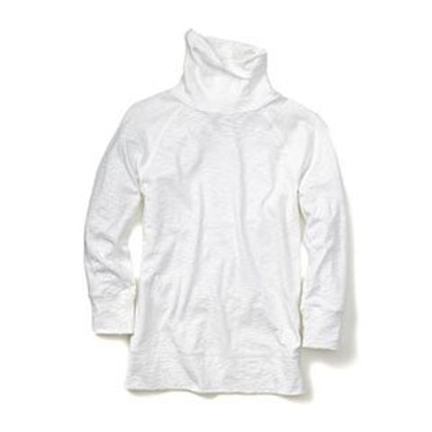 Daily steal: Simple white turtleneck, $16
