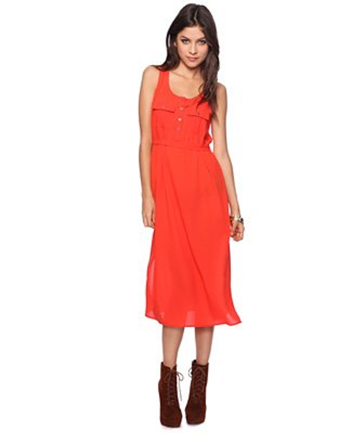 Daily steal: Pleated midi dress, $34