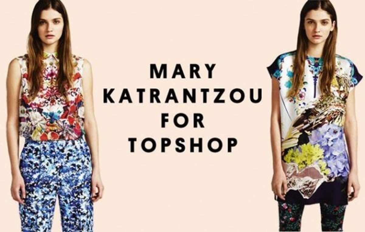 Hello, kaleidoscopic prints: Mary Katrantzou is coming to Topshop!
