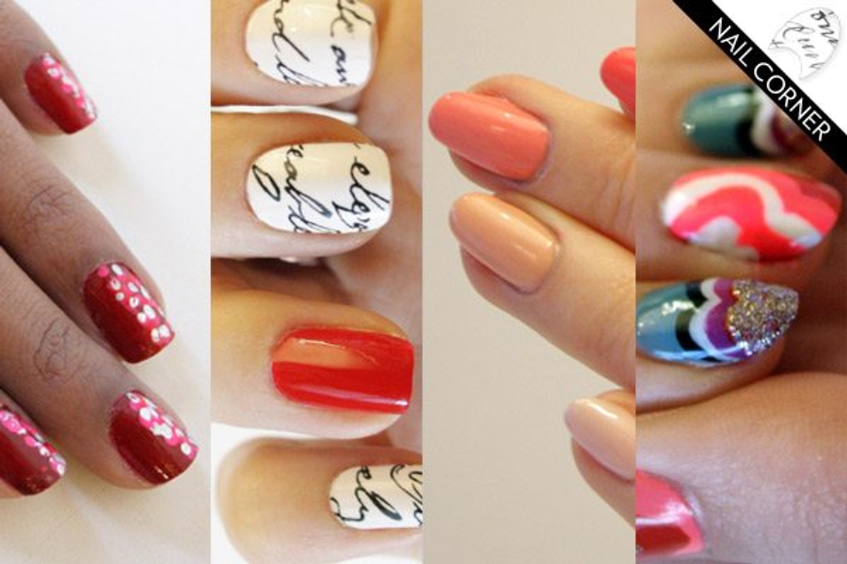 Nail Corner: 5 red and pink manicures that were made for Valentine’s Day!