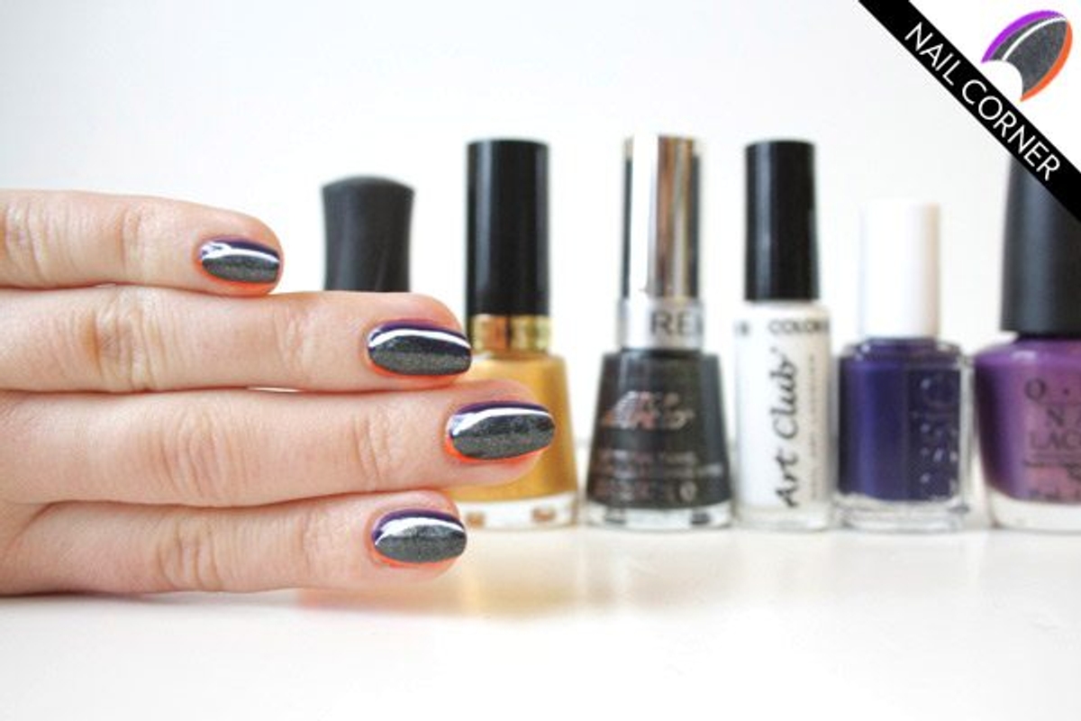 Nail Corner: MFW edition! Prada eyes meet Prada nails