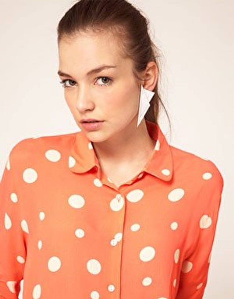 Daily steal: Oversized triangle earrings, $19