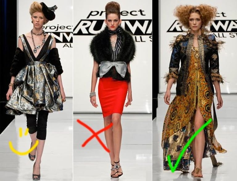 Project Runway All Stars recap: The designers head to Broadway, Isaac and Austin have a catwalk catfight, and Kara gets the boot
