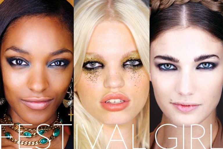 Spring beauty report 2012: Festival girl