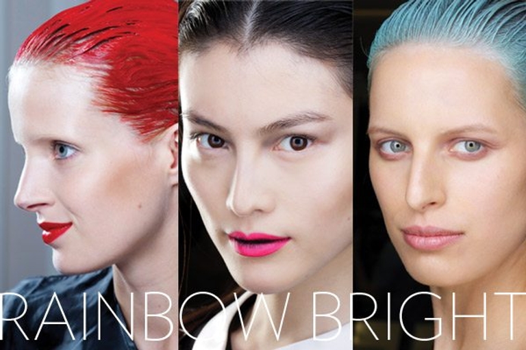 Spring beauty report 2012: Rainbow bright