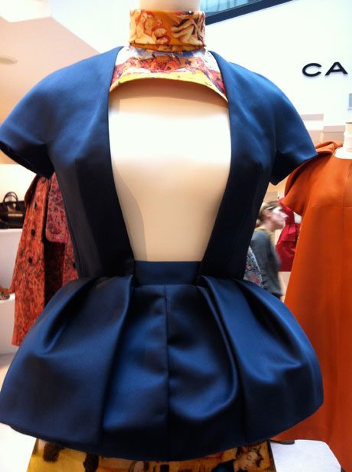 PFW Diary: Getting up close and personal Carven's brilliantly trippy Fall collection