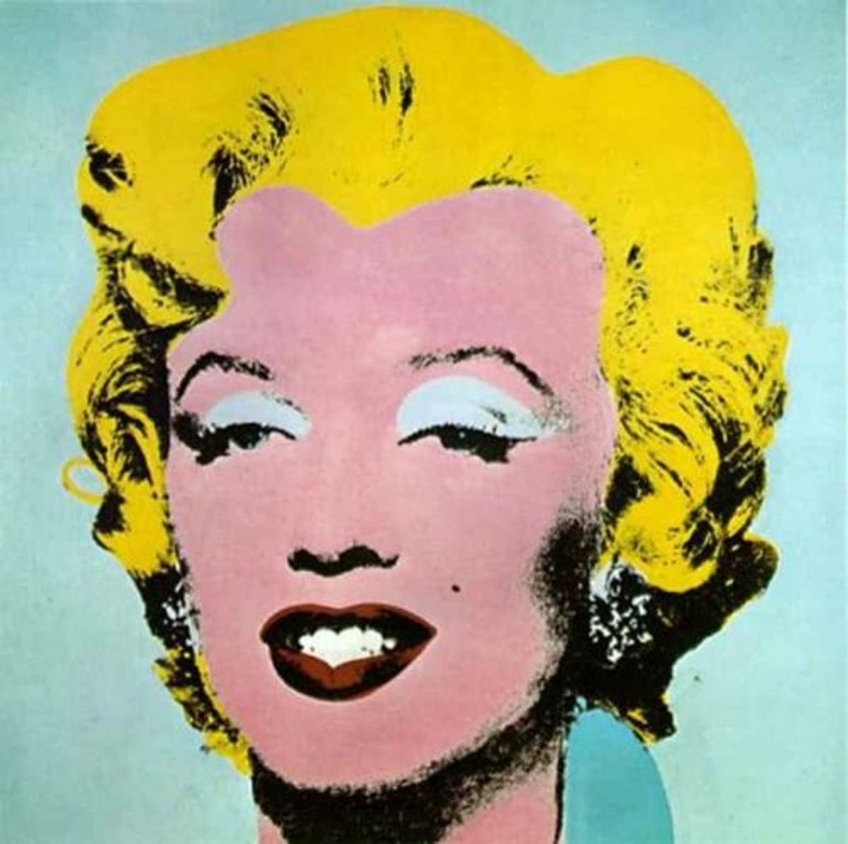 Marilyn Monroe, Turquoise by Andy Warhol
