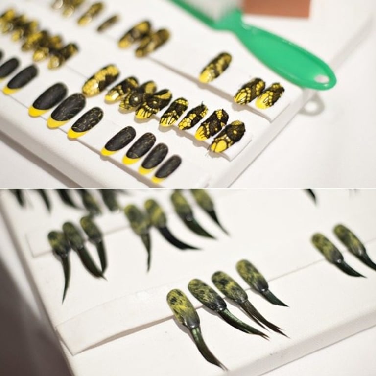 TFW backstage beauty: We join the Tips Nail Bar team and go behind-the-scenes to do nails at Lucian Matis