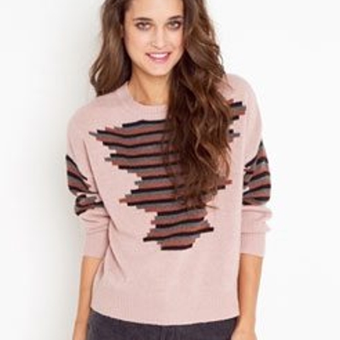 Daily steal: Blush-pink sweater, $48