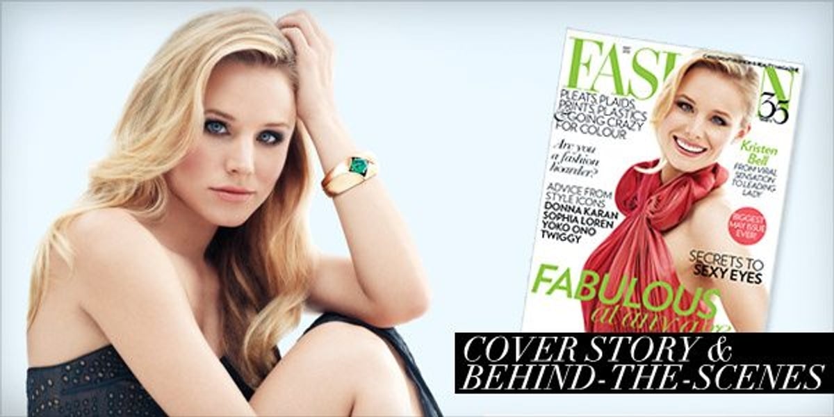 FASHION Magazine May 2012 | Kristen Bell