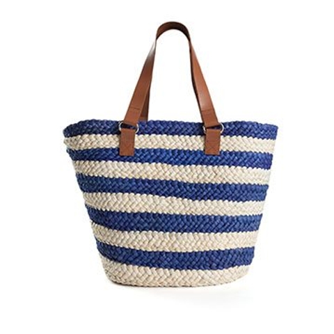 Daily steal: Striped straw tote, $29