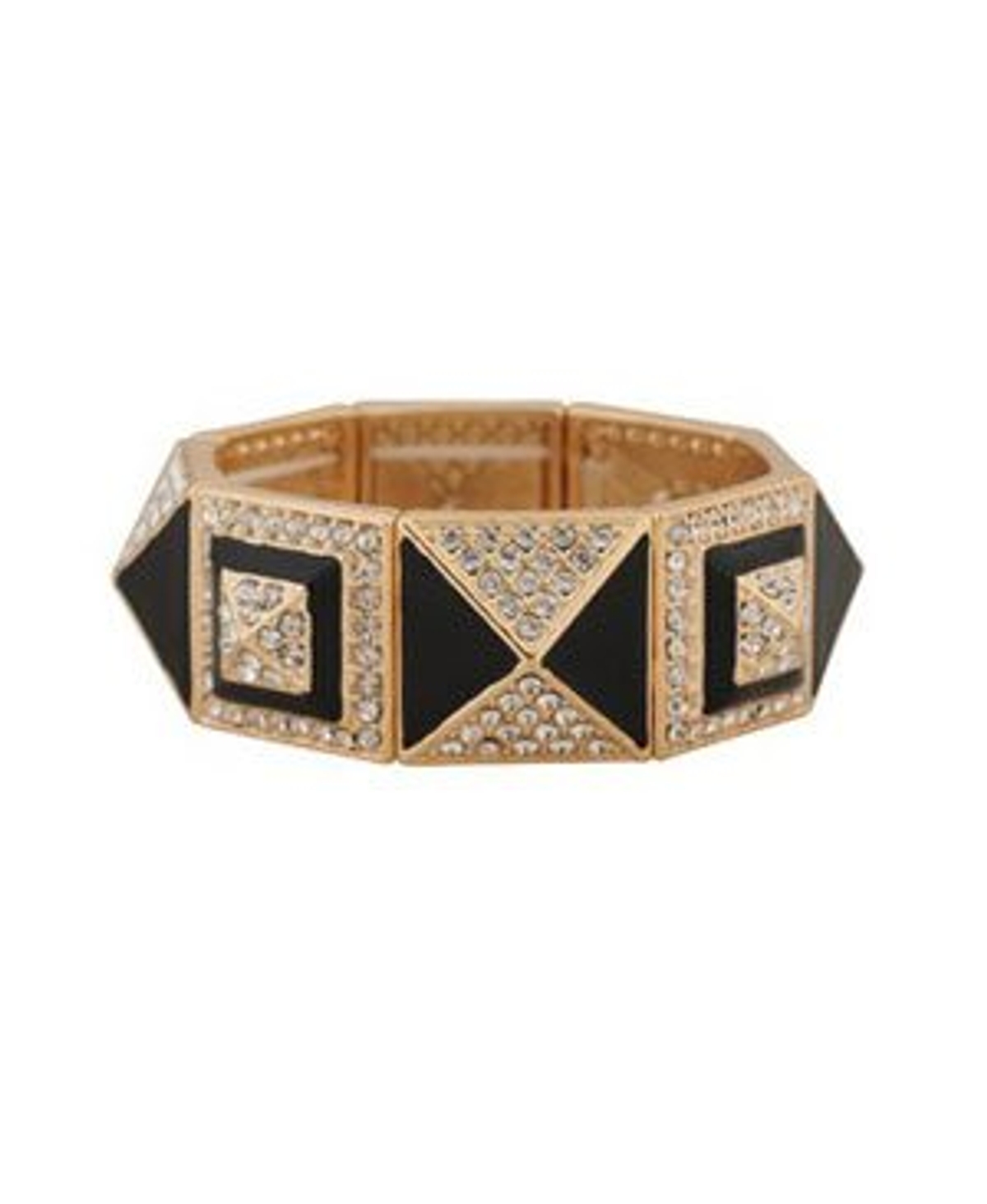Daily steal: Rhinestone pyramid bracelet, $11