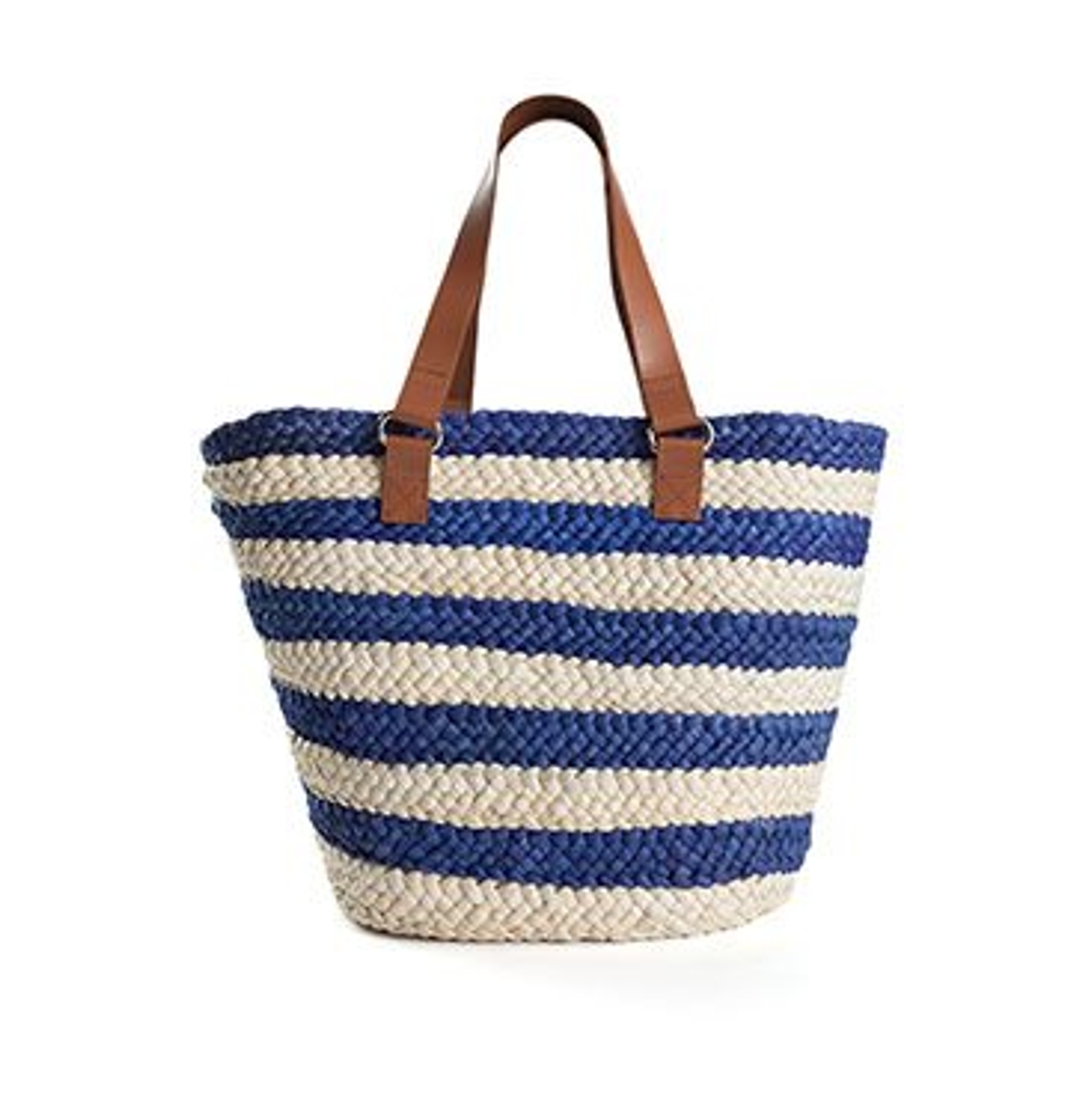 Daily steal: Striped straw tote, $29
