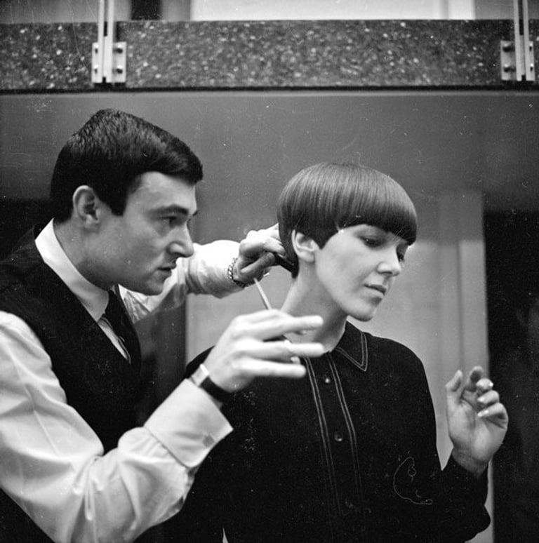 Cutting Hair the Vidal Sassoon Way