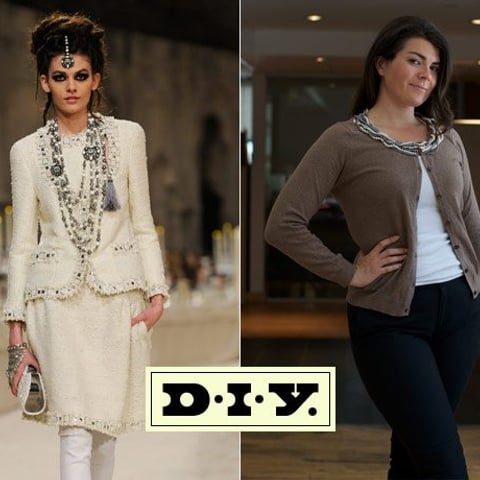 Designer DIY: 6 easy steps to a Chanel-inspired sweater