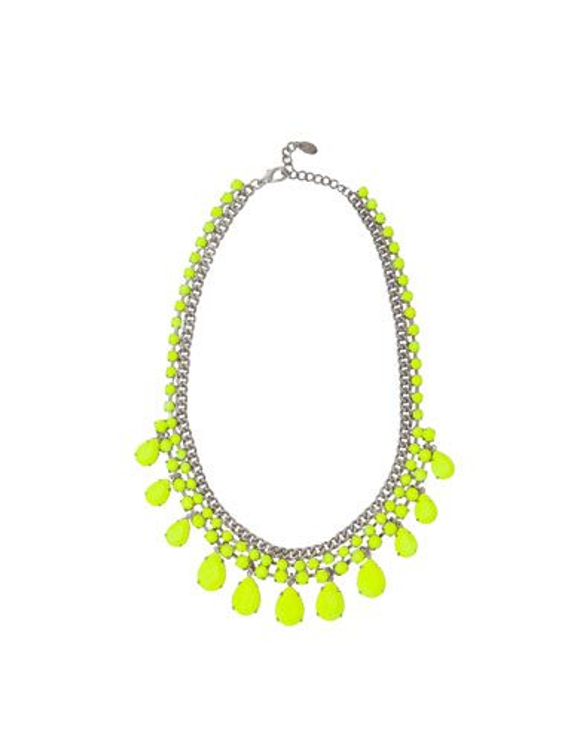 Daily Steal: Neon rhinestone necklace, $26