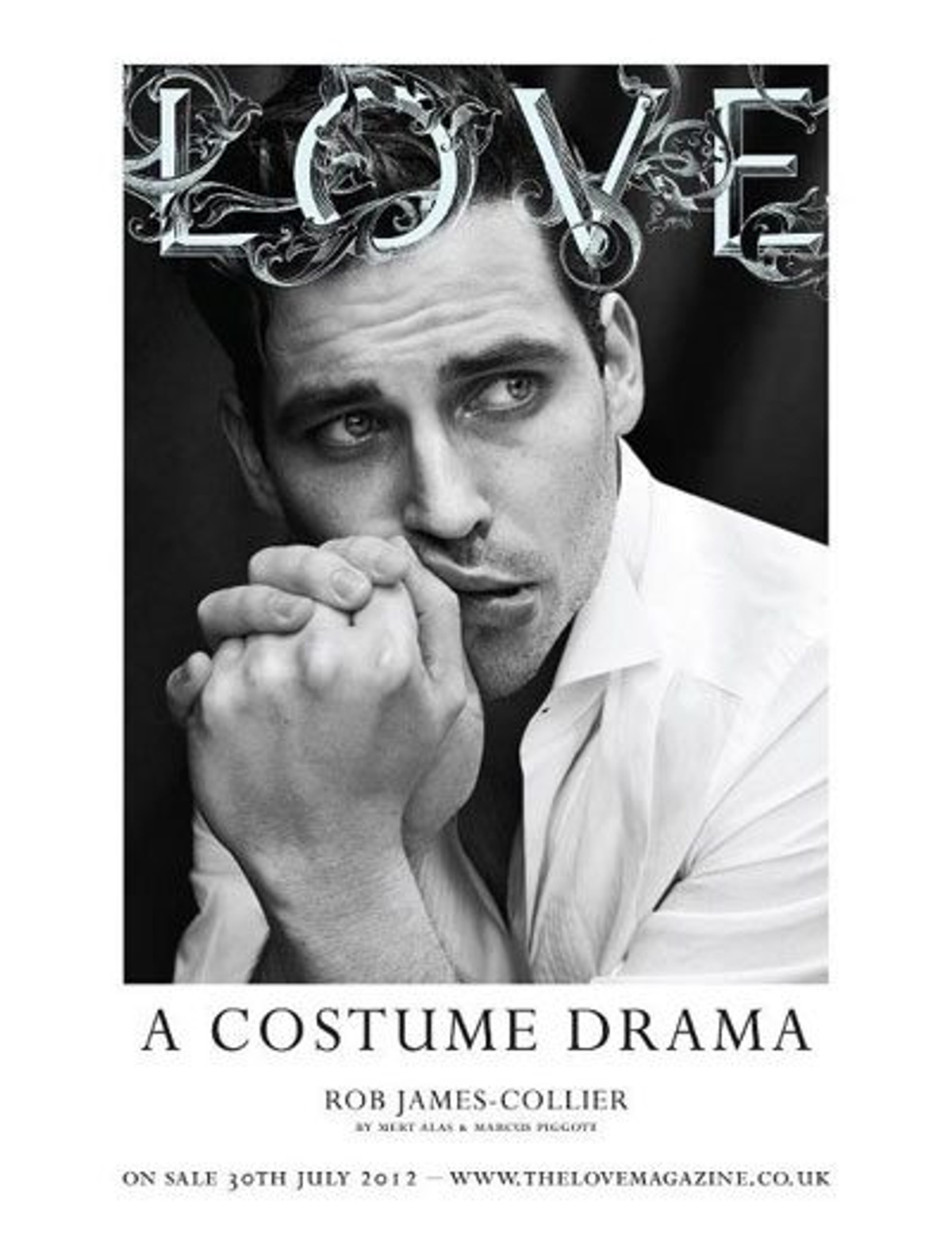 Downton fever! Jessica Brown Findlay and Rob James Collier (aka. Lady Sybil and Thomas) cover LOVE Magazine's latest issue