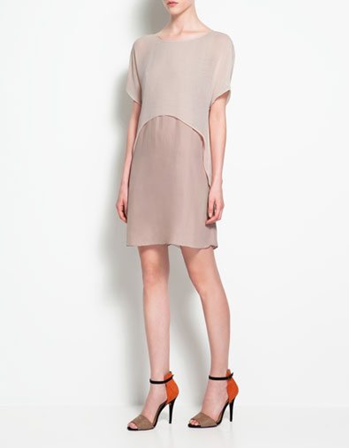 Daily Steal: Two-toned nude dress, $40