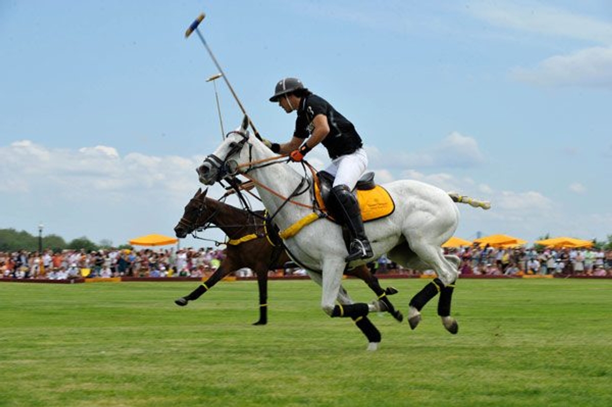 Fashion’s finest (Zoe Saldana! Olivia Palermo! Coco Rocha!) take to the polo pitch at New York’s Liberty State Park for Veuve Clicquot's Polo Classic