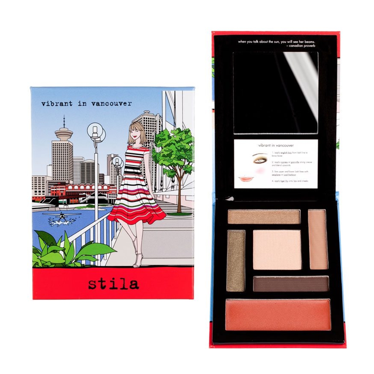 Stila's latest palette pays homage to Vancouver's signature West Coast beach look