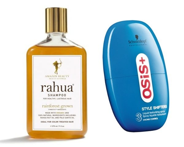 Rahua Voluminous Shampoo and Osis Style Shifters Beauty Fix: How to add volume to thin hair in hot weather, why you should embrace your shiny skin and a surefire way to avoid breakouts when you apply sunscreen