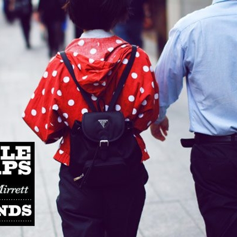 Style Snaps Trend: 25 shots of polka dots on ladies and kiddies on the Toronto streets