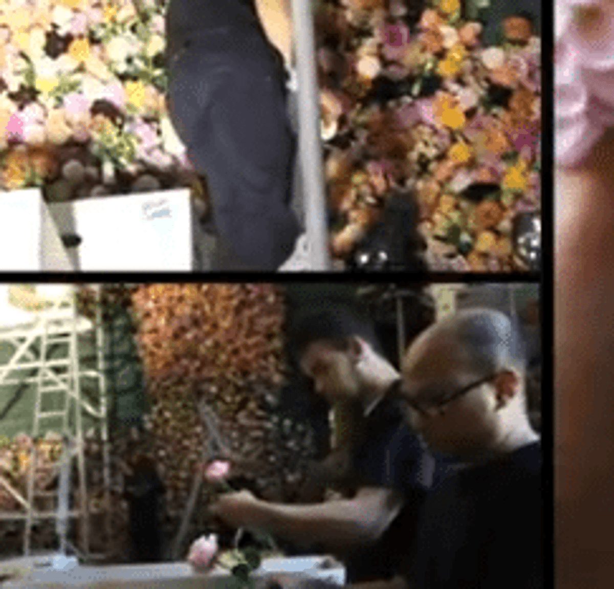 How exactly did the Dior visual team get a million flowers on the walls for Raf's first couture collection? Watch this video to find out