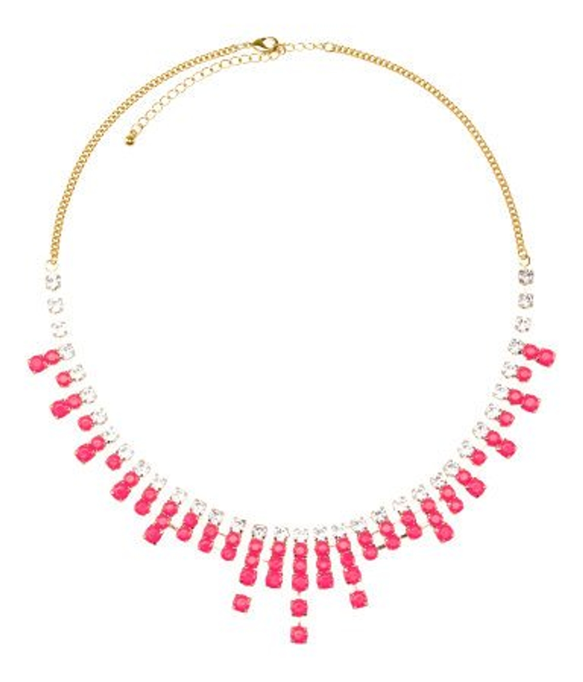 Daily Steal: Pink beaded necklace, $13