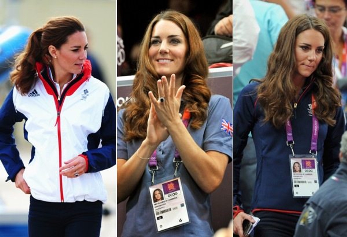 Kate in Team GB uniform