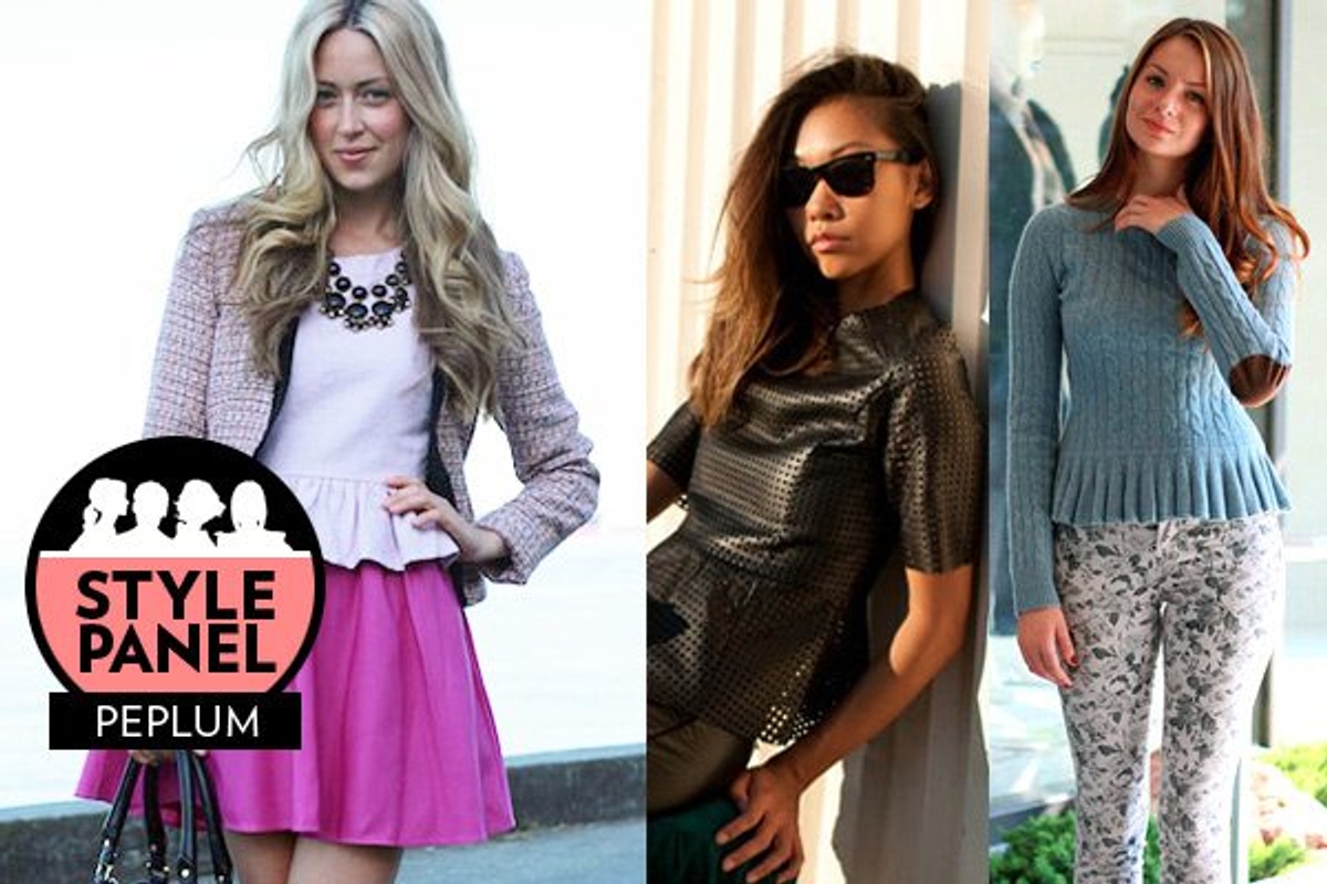 FASHION Magazine Style Panel: How to wear a peplum