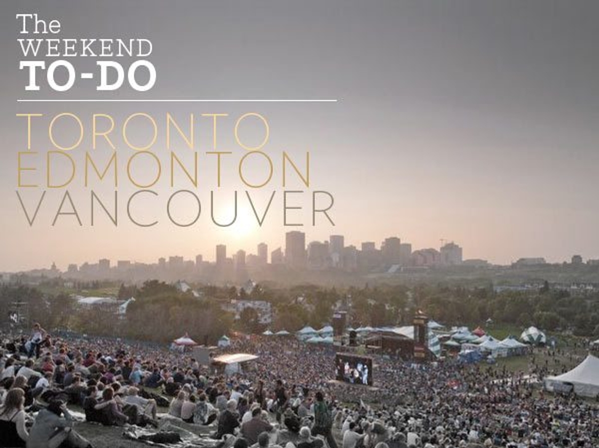The Weekend To-Do: A folk fest out west, a big-city flea market, the must-see movie of the moment and more!