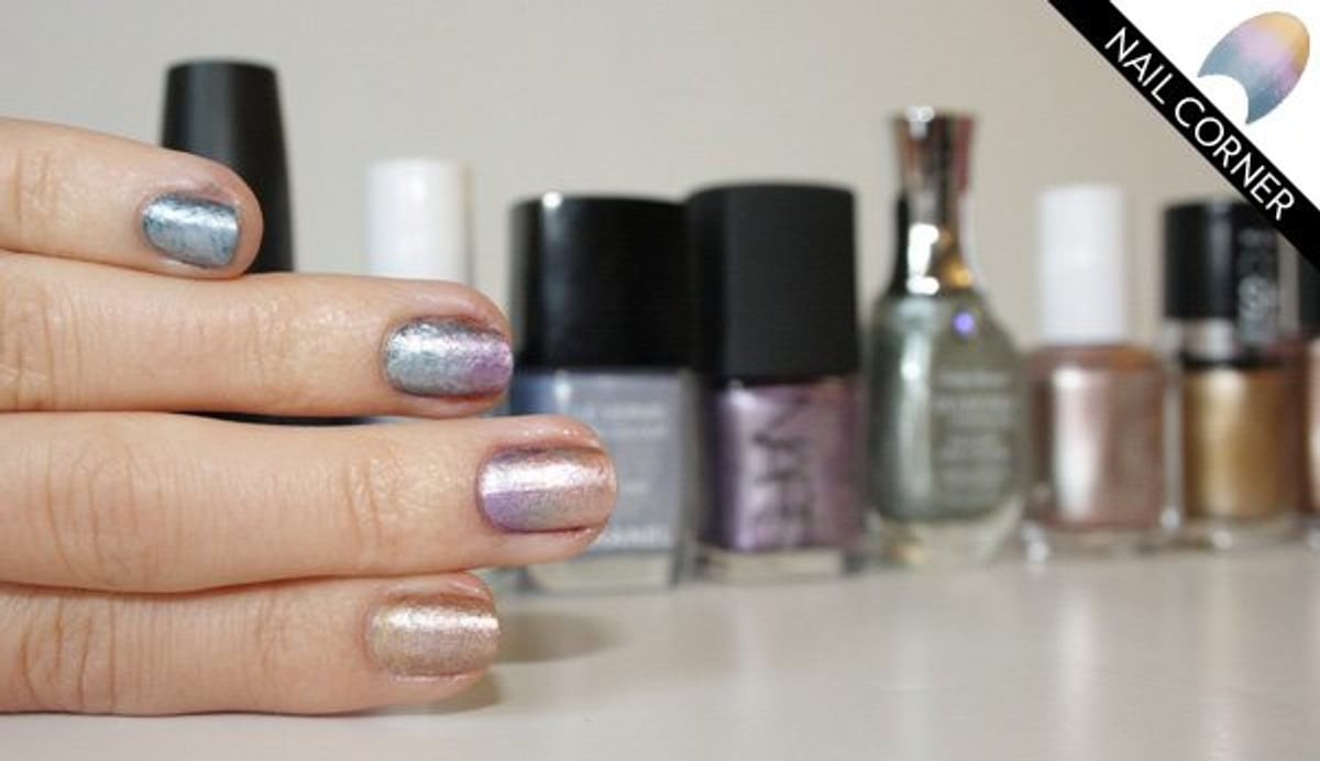 Nail Corner: A glitzy gradient manicure inspired by Roger Vivier's sequined boots