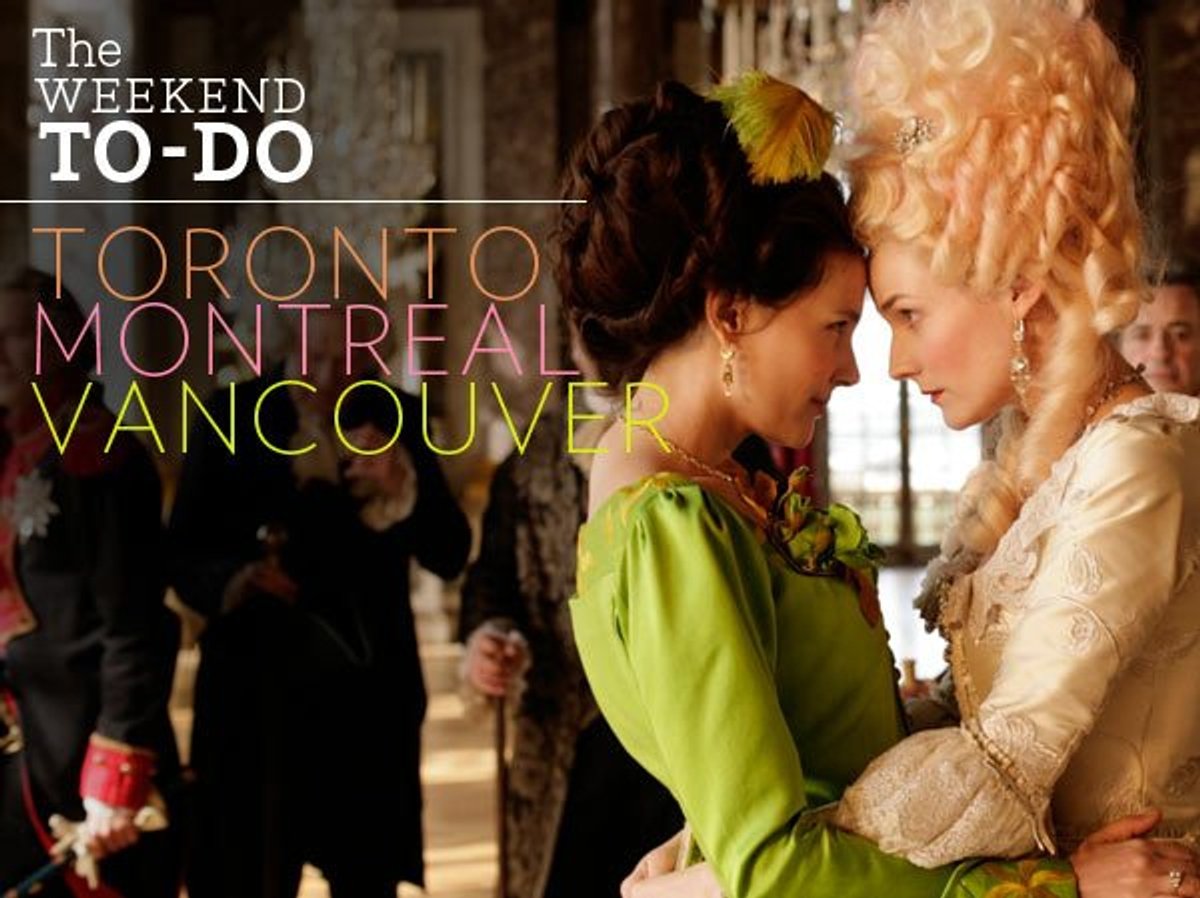 The Weekend To-Do: We're savouring the second last weekend of summer by hitting Vancouver's farmers markets, Montreal's film festival and Toronto's teen-inspired basement party