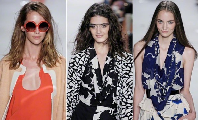 Diane von Furstenberg Spring 2013 backstage beauty