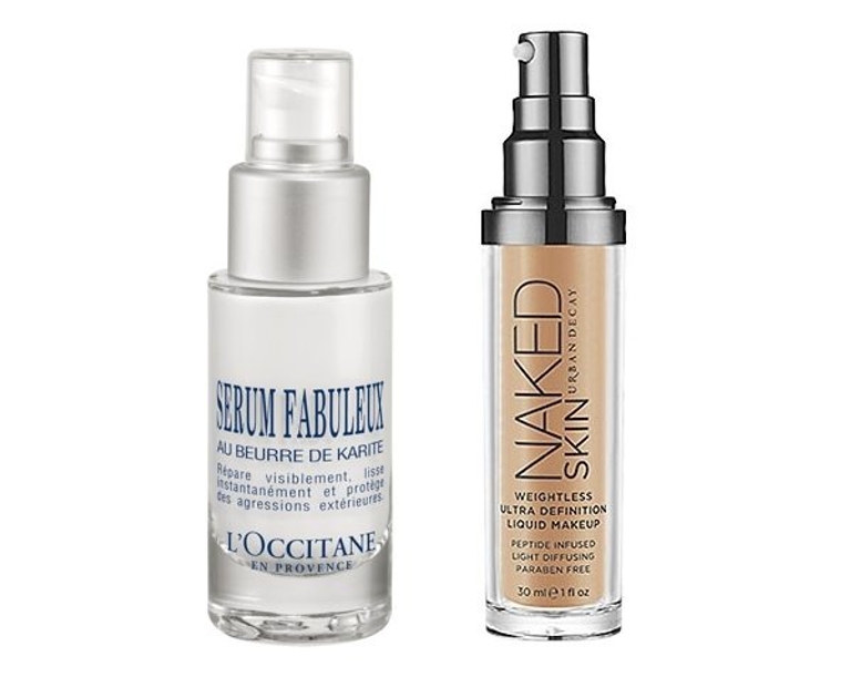 LOccitane Fabulous Serum Urban Decay Naked Skin Weightless Ultra Definition Liquid Makeup