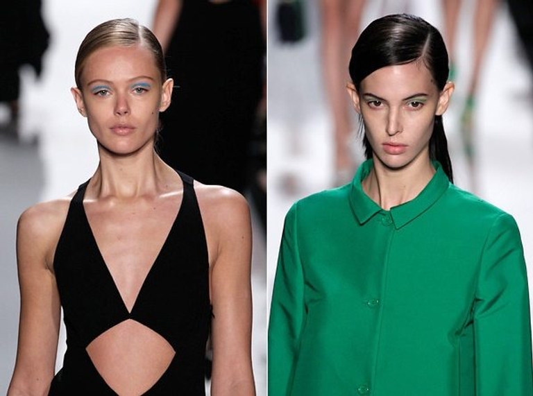 Michael Kors Spring 2013 backstage beauty