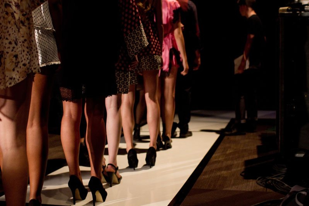 Fashion With Compassion 2012 Backstage