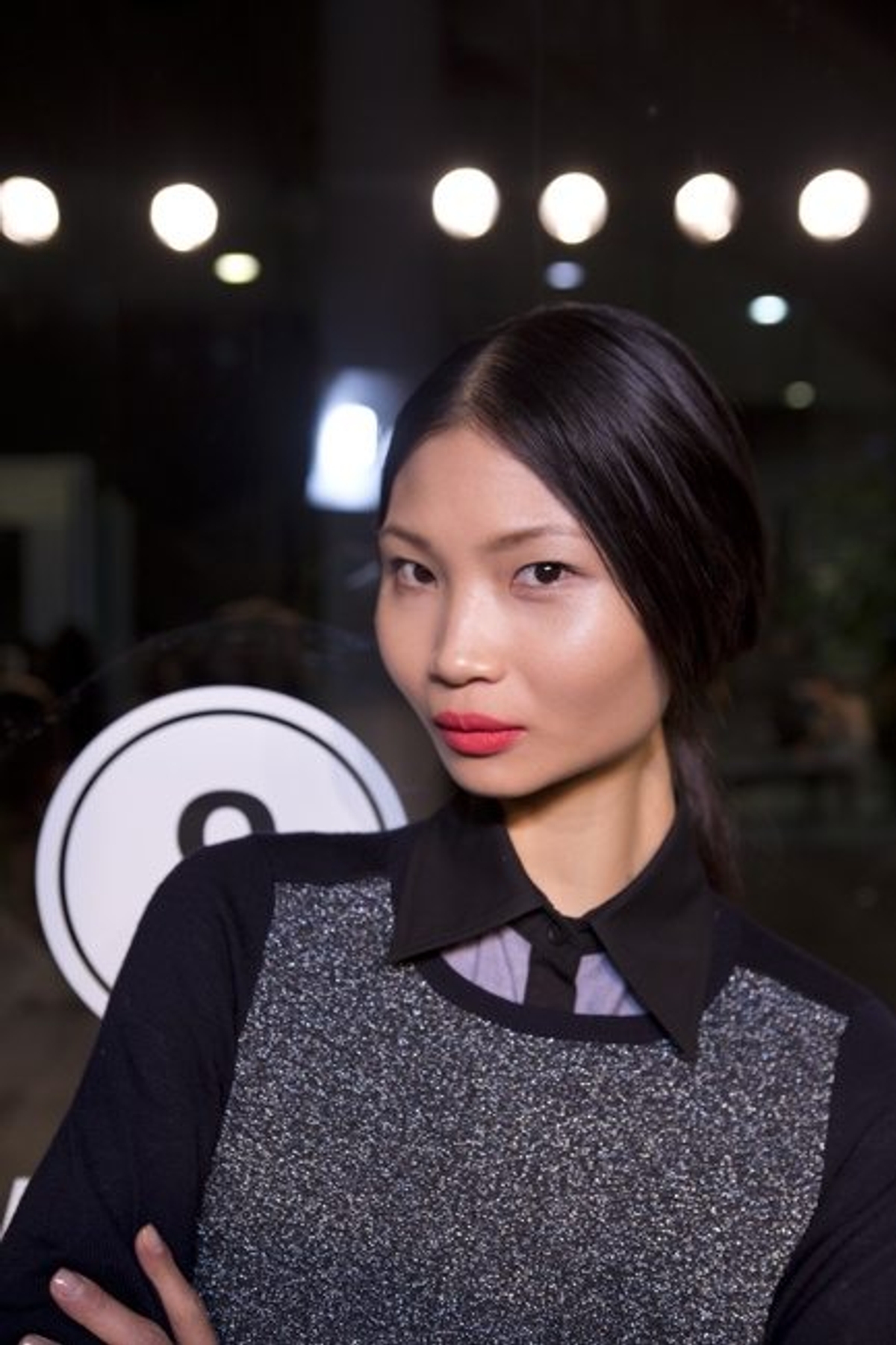 Joe Fresh Spring 2013 backstage beauty makeup