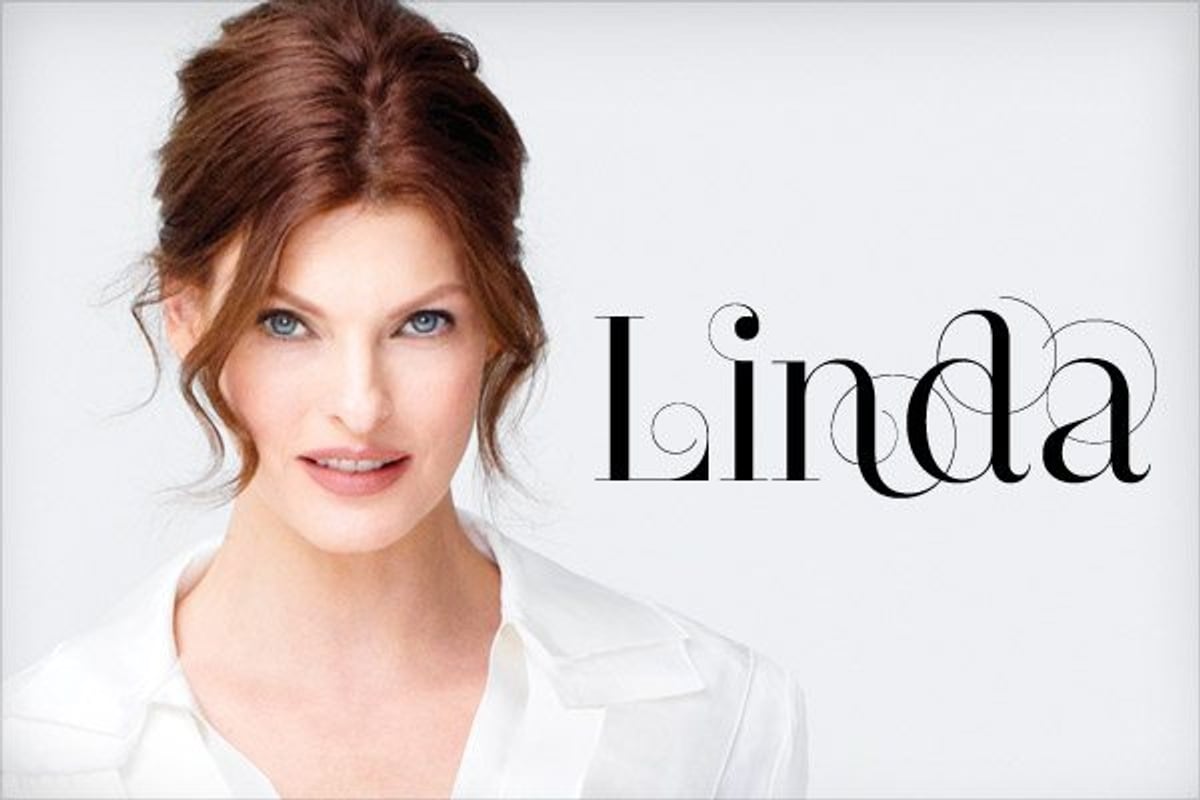 Linda Evangelista Fashion Magazine Cover, November 2012