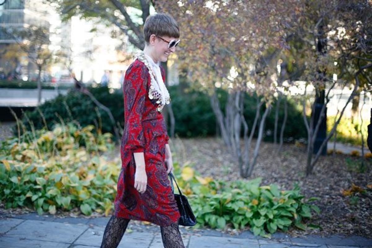 Odessa Paloma Parker Toronto Fashion Week Spring 2013 Street Style