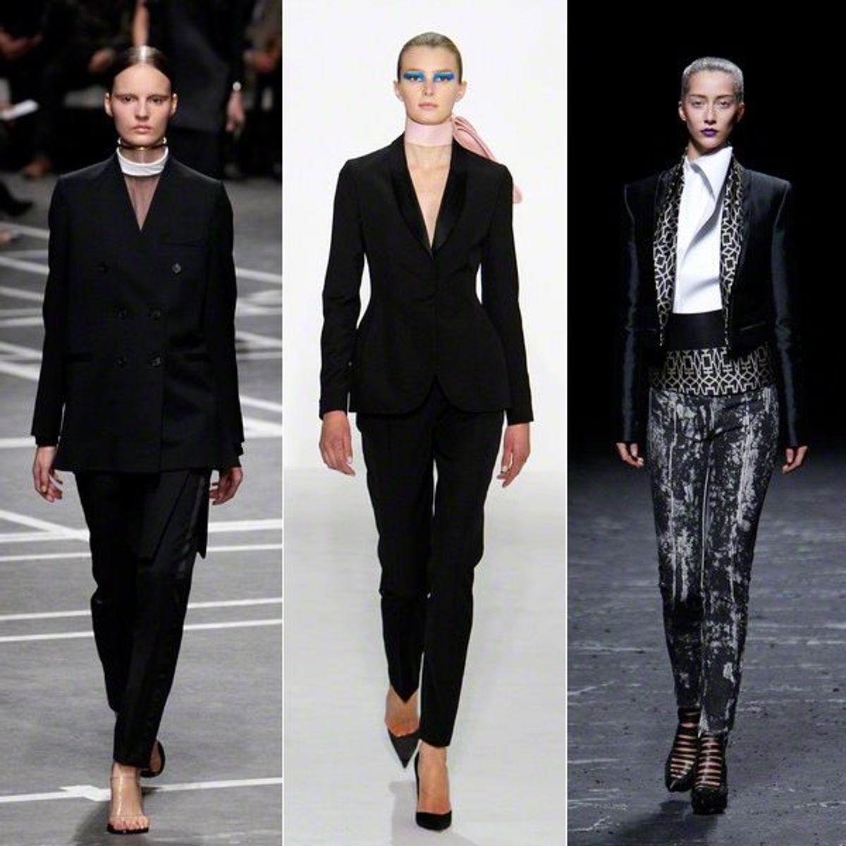 Paris Fashion Week Spring 2013 Tuxedos